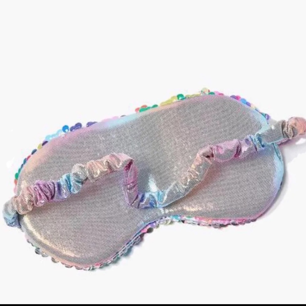 Rainbow Sequin eye mask Christmas Gift Stocking Stuffer - Picture 2 of 2